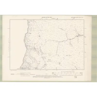 1897 Map of Argyll and Bute Sheet CCLXIV.NE, 1900 Print
