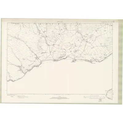 1914 Map of Argyll and Bute Sheet CCLXV & CCLXVIa, 1924 Print