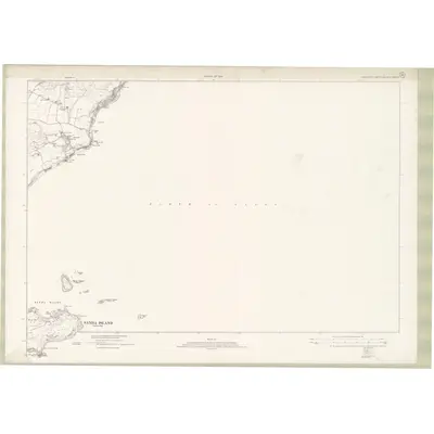 1914 Map of Argyll and Bute Sheet CCLXVI & CCLXVII, 1924 Print