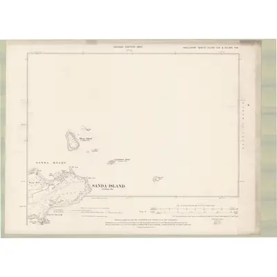 1897 Map of Argyll and Bute Sheet CCLXVI.SW, 1900 Print