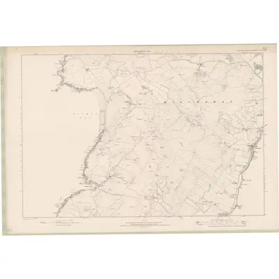 1897 Map of Argyll and Bute Sheet CCVII, 1900 Print