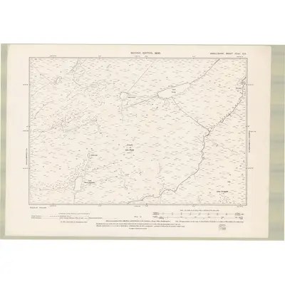 1898 Map of Argyll and Bute Sheet CCXII.SE, 1900 Print