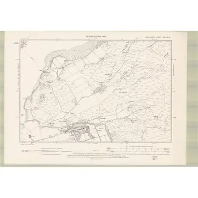 1898 Map of Argyll and Bute Sheet CCXII.SW, 1900 Print