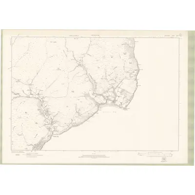 1915 Map of Argyll and Bute Sheet CCXIII, 1924 Print