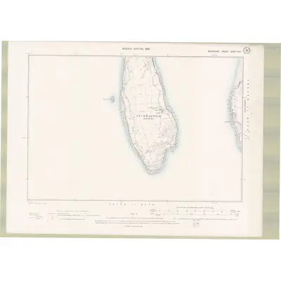 1896 Map of Argyll and Bute Sheet CCXIV.NE, 1897 Print