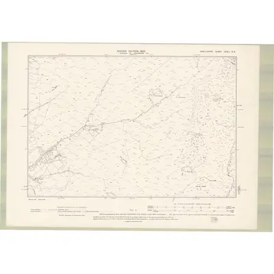 1898 Map of Argyll and Bute Sheet CCXLI.NE, 1900 Print