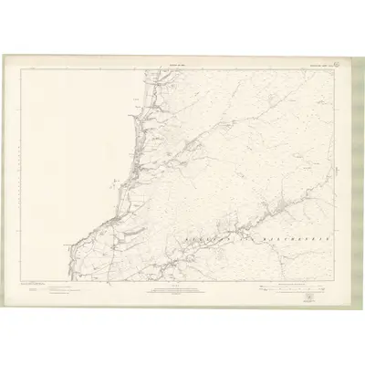 1915 Map of Argyll and Bute Sheet CCXLI, 1924 Print