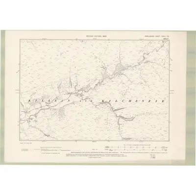 1898 Map of Argyll and Bute Sheet CCXLI.SE, 1900 Print