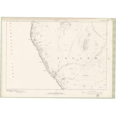 1915 Map of Argyll and Bute Sheet CCXLIII, 1924 Print