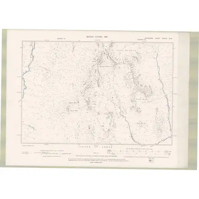 1895 Map of Argyll and Bute Sheet CCXLIV.NW, 1897 Print