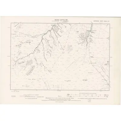 1895 Map of Argyll and Bute Sheet CCXLIX.NE, 1897 Print
