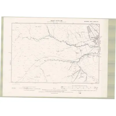 1895 Map of Argyll and Bute Sheet CCXLIX.SE, 1897 Print