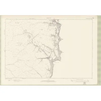 1915 Map of Argyll and Bute Sheet CCXLVII, 1924 Print