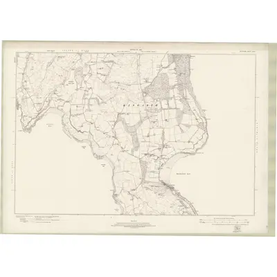 1915 Map of Argyll and Bute Sheet CCXV, 1924 Print