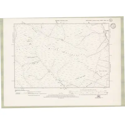 1897 Map of Argyll and Bute Sheet CCXX.NE, 1900 Print