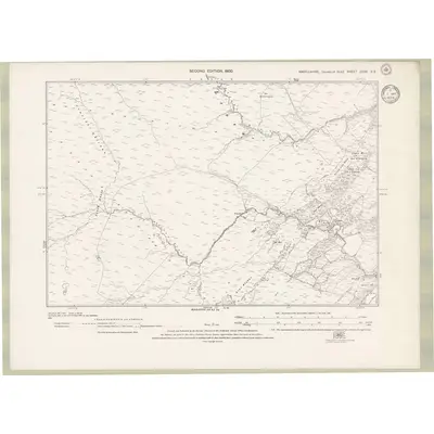 1897 Map of Argyll and Bute Sheet CCXX.SE, 1900 Print