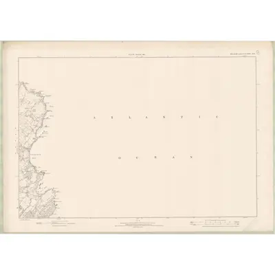 1898 Map of Argyll and Bute Sheet CCXXI, 1901 Print