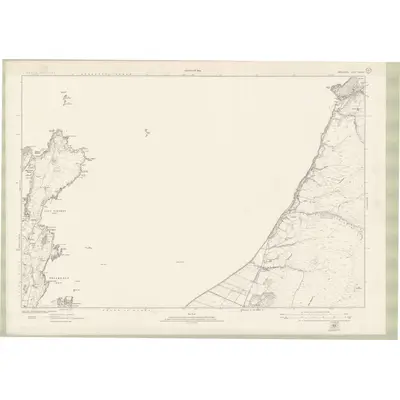 1915 Map of Argyll and Bute Sheet CCXXIII, 1924 Print