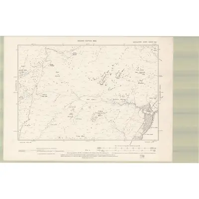 1898 Map of Argyll and Bute Sheet CCXXIV.NE, 1900 Print