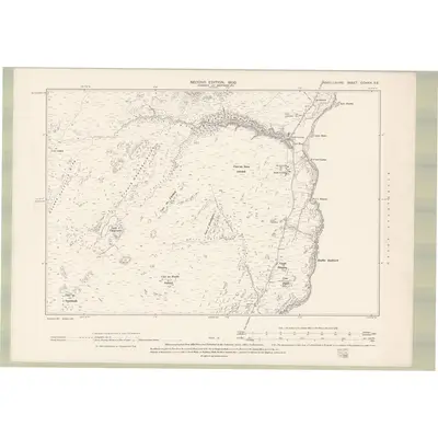 1898 Map of Argyll and Bute Sheet CCXXIV.SE, 1900 Print