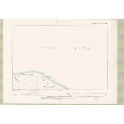 1895 Map of Argyll and Bute Sheet CCXXVI.NW, 1897 Print