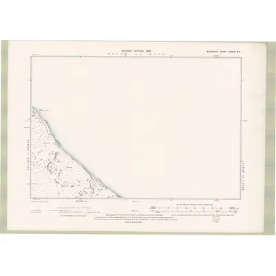 1895 Map of Argyll and Bute Sheet CCXXVI.SE, 1896 Print