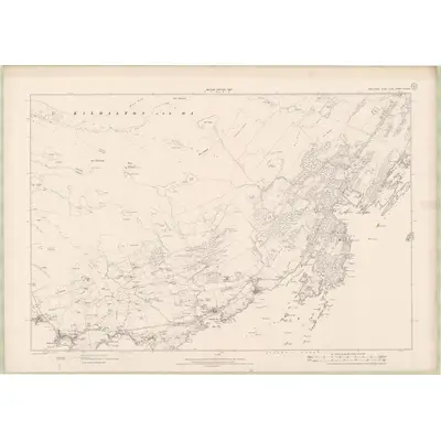 1897 Map of Argyll and Bute Sheet CCXXXII, 1900 Print