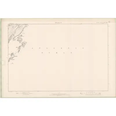 1898 Map of Argyll and Bute Sheet CCXXXIII, 1900 Print