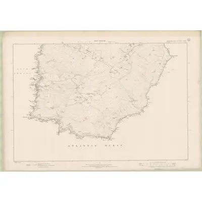 1898 Map of Argyll and Bute Sheet CCXXXIX, 1900 Print