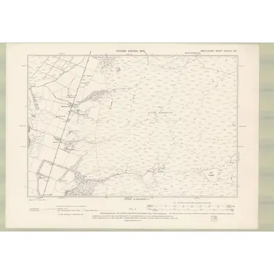 1898 Map of Argyll and Bute Sheet CCXXXV.NE, 1900 Print
