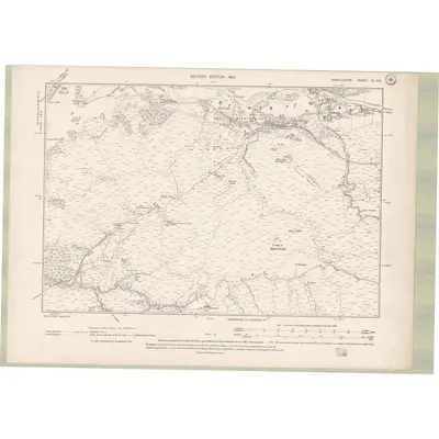 1897 Map of Argyll and Bute Sheet CI.SE, 1900 Print