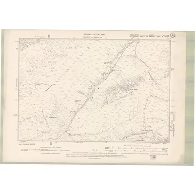 1897 Map of Argyll and Bute Sheet CII.NE, 1900 Print