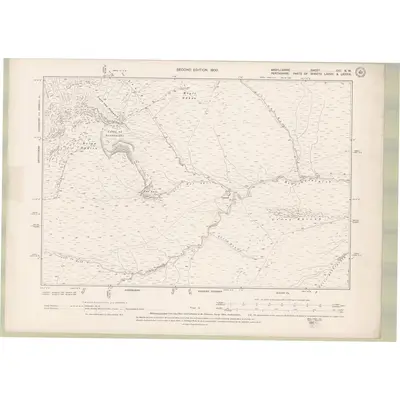 1897 Map of Argyll and Bute Sheet CIII.NW, 1900 Print