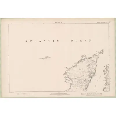 1897 Map of Argyll and Bute Sheet CIV, 1900 Print