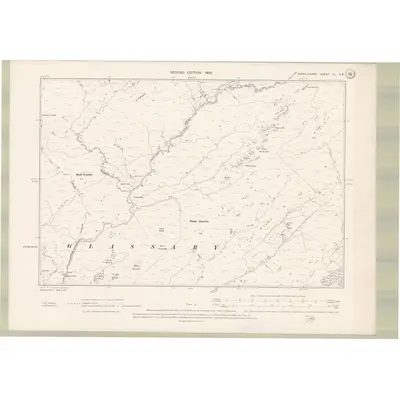1898 Map of Argyll and Bute Sheet CL.NE, 1900 Print