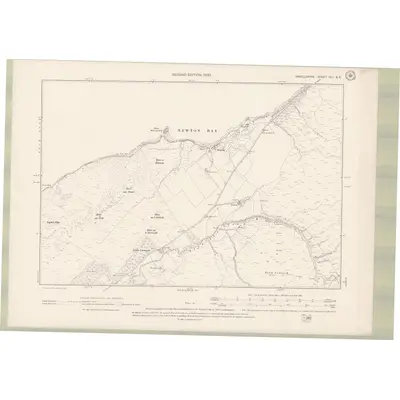 1898 Map of Argyll and Bute Sheet CLI.NE, 1900 Print
