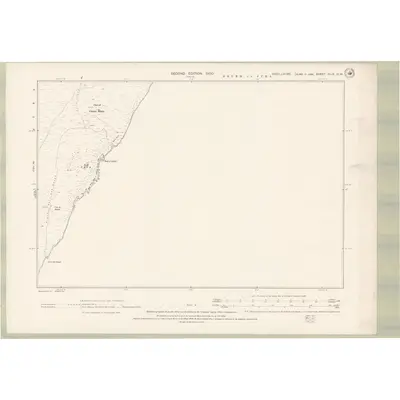 1898 Map of Argyll and Bute Sheet CLIX.NW, 1900 Print