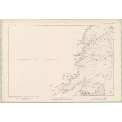 1897 Map of Argyll and Bute Sheet CLV, 1900 Print