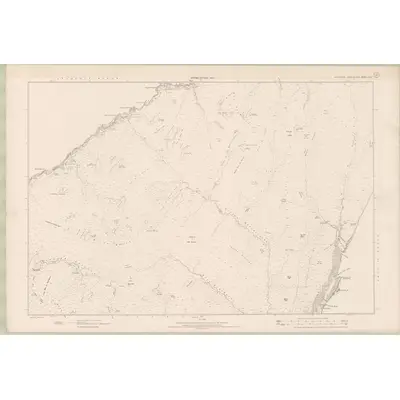 1897 Map of Argyll and Bute Sheet CLVIII, 1900 Print