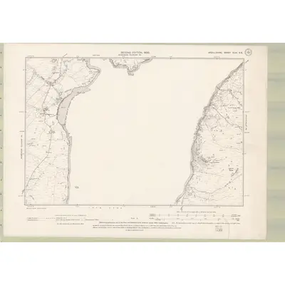 1897 Map of Argyll and Bute Sheet CLXI.SE, 1900 Print