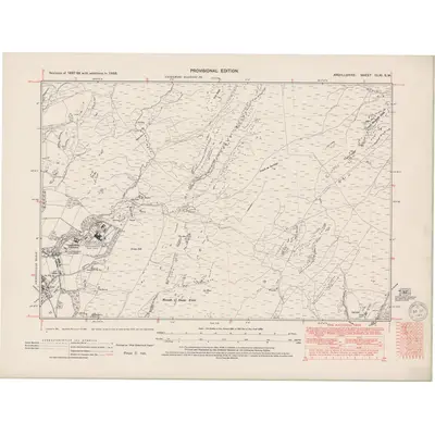 1938 Map of Argyll and Bute Sheet CLXI.SW, 1948 Print