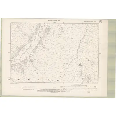 1898 Map of Argyll and Bute Sheet CLXII.SE, 1900 Print