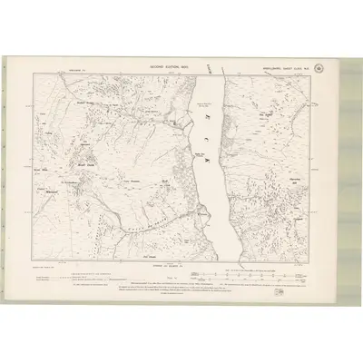 1898 Map of Argyll and Bute Sheet CLXIII.NE, 1900 Print
