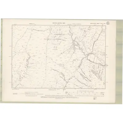 1898 Map of Argyll and Bute Sheet CLXIII.SW, 1900 Print
