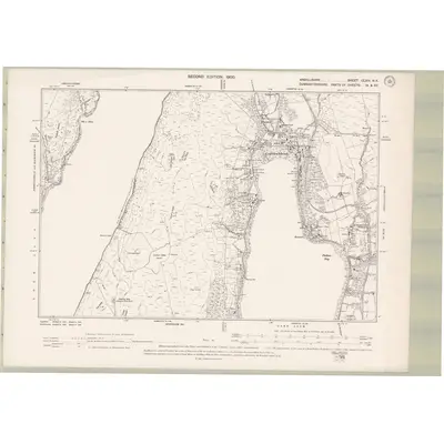 1898 Map of Argyll and Bute Sheet CLXIV.NE, 1900 Print