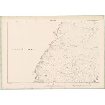 1897 Map of Argyll and Bute Sheet CLXVII, 1901 Print