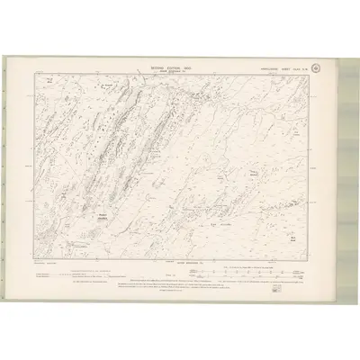 1898 Map of Argyll and Bute Sheet CLXX.SW, 1900 Print