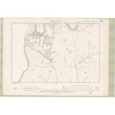 1898 Map of Argyll and Bute Sheet CLXXI.SE, 1900 Print