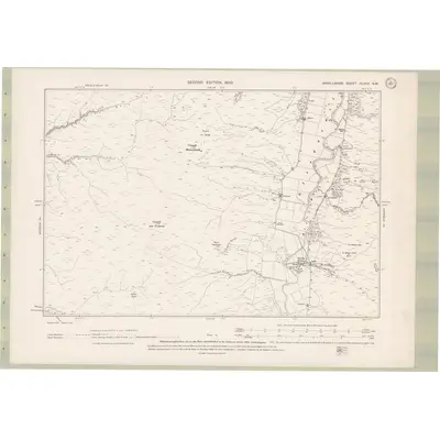 1898 Map of Argyll and Bute Sheet CLXXII.NW, 1900 Print