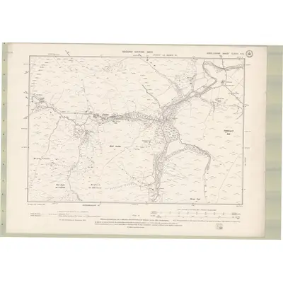 1898 Map of Argyll and Bute Sheet CLXXIII.SE, 1900 Print